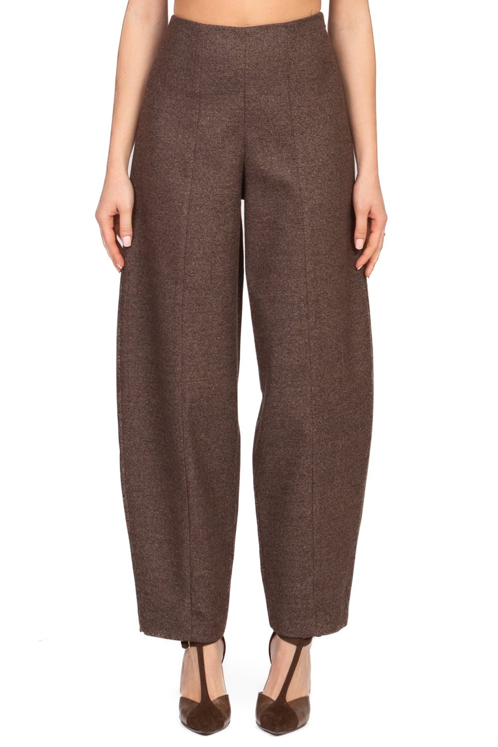 Tensione In - Pantalone barrel puntinato Art. W25P898