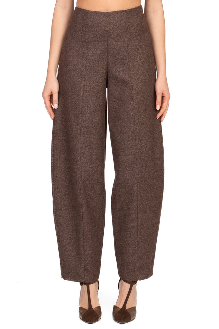 Tensione In - Pantalone barrel puntinato Art. W25P898