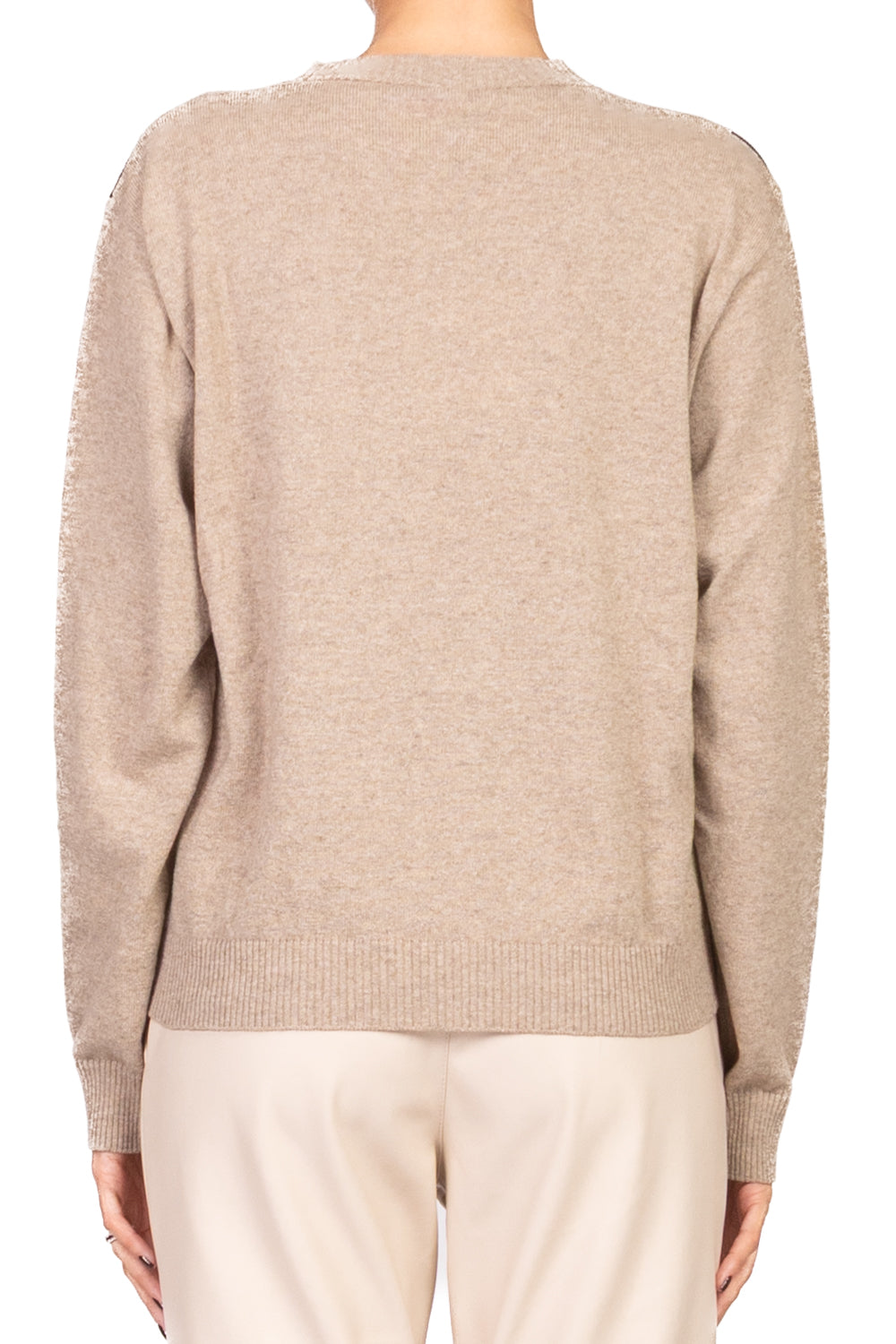 Tensione In - Maglia girocollo con rombi Art. W5HMJ77A359