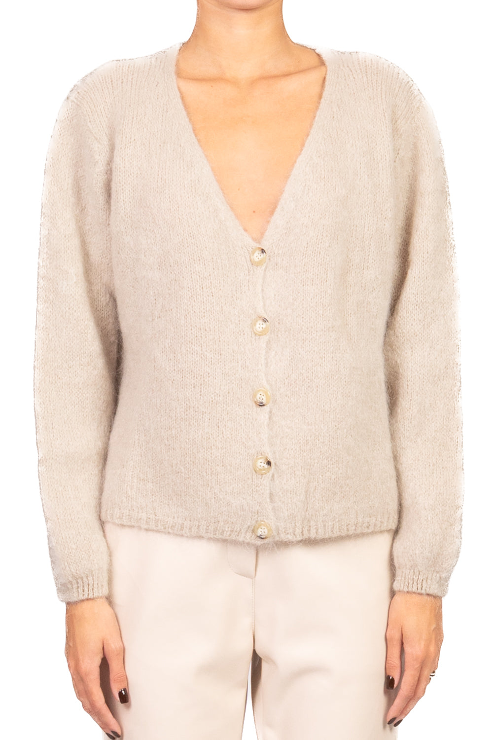 Vicolo - Cardigan mohair scollo v Art. 55170F