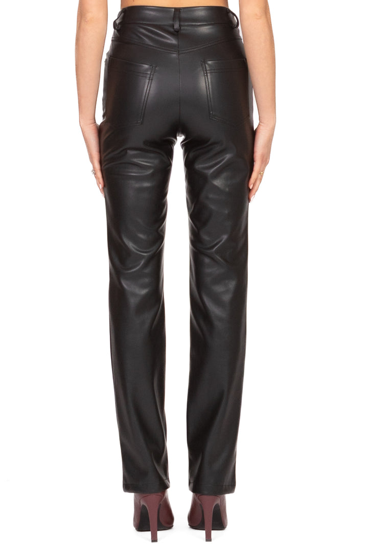 Tensione In - Pantalone ecopelle gamba dritta Art. 225202