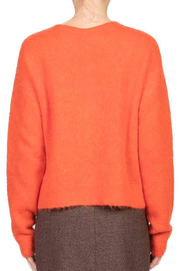 Kontatto - Cardigan girocollo in mohair Art. 3M0866CN