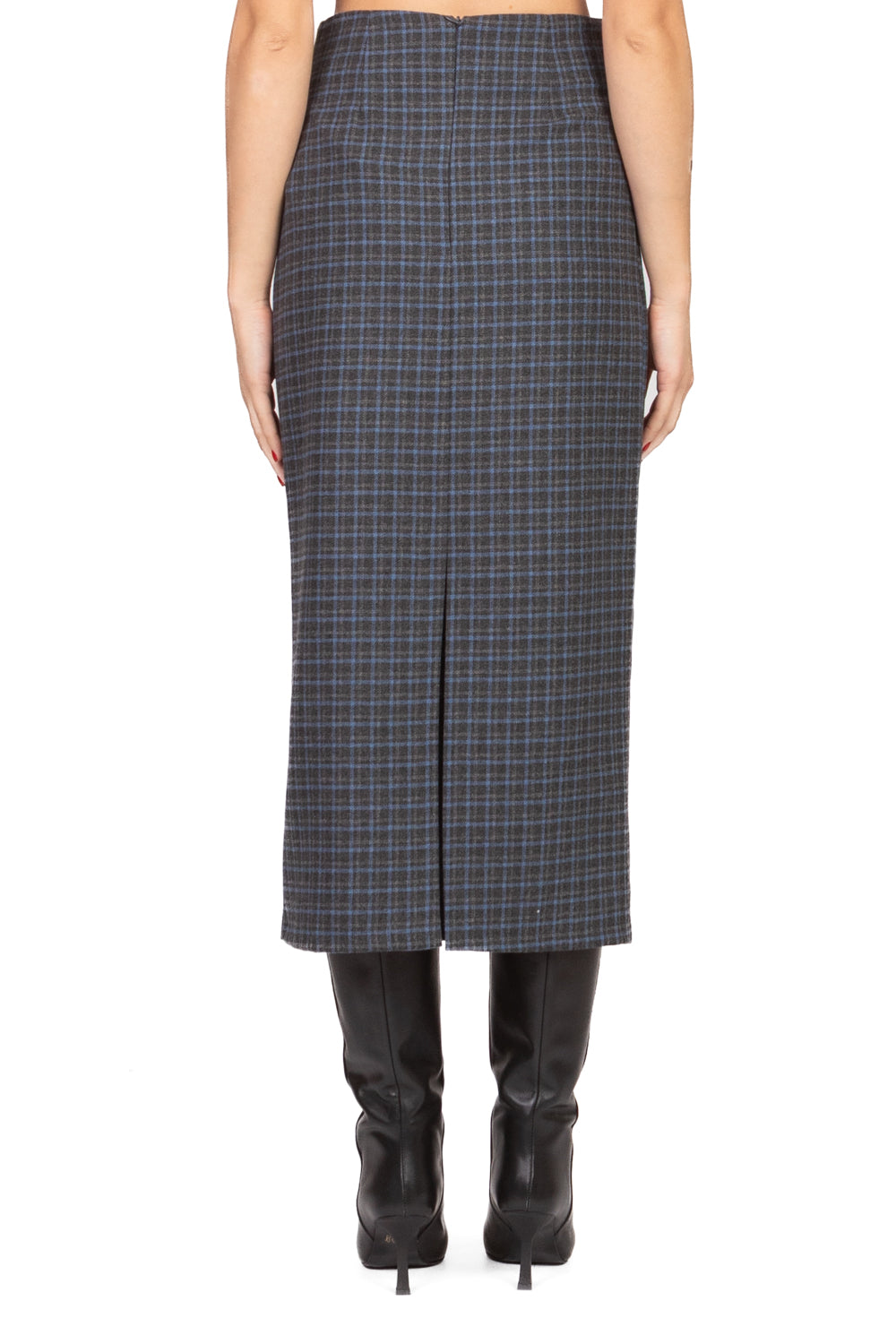 Tensione In - Gonna longuette a quadri Art. 26G1345