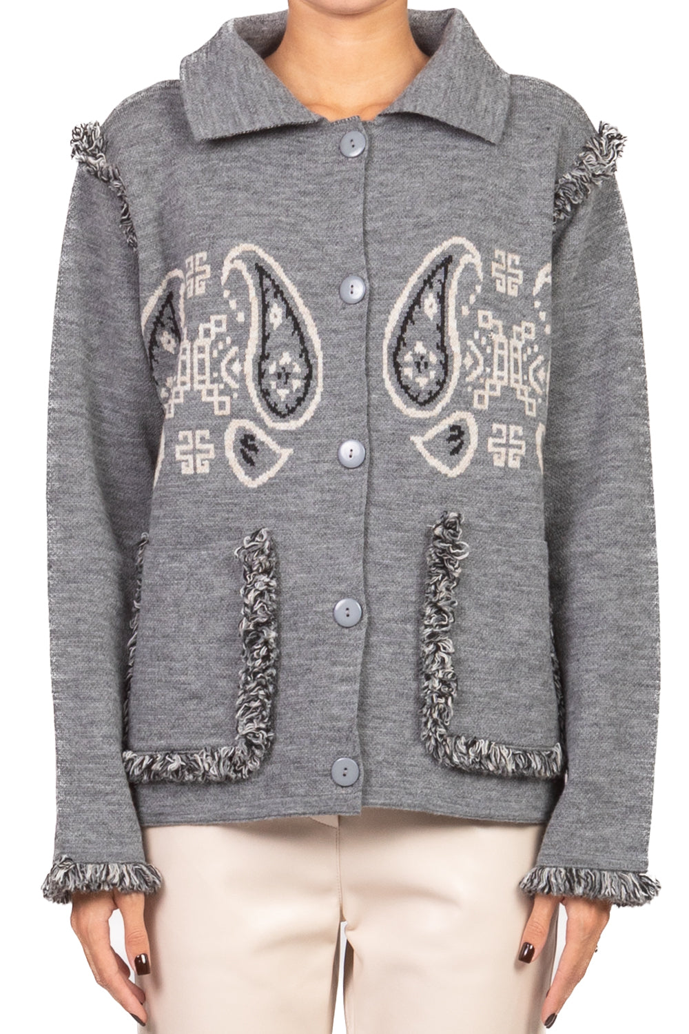 Kontatto - Giacca jacquard Art. 3M1039NI