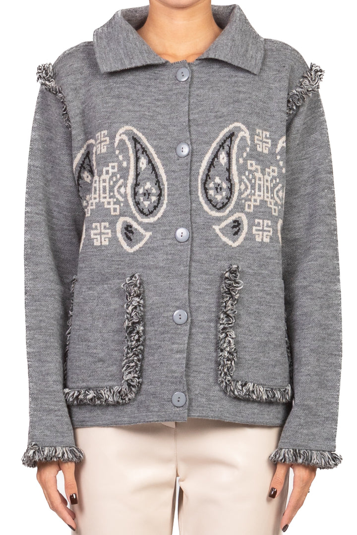 Kontatto - Giacca jacquard Art. 3M1039NI