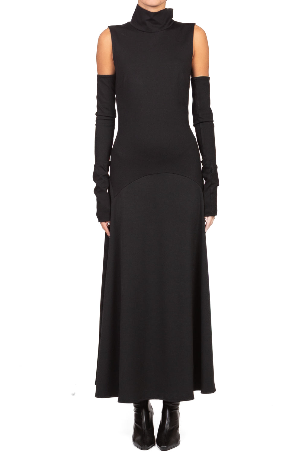 Imperial - Abito lungo svasato con manicotti Art. AFRBKXN