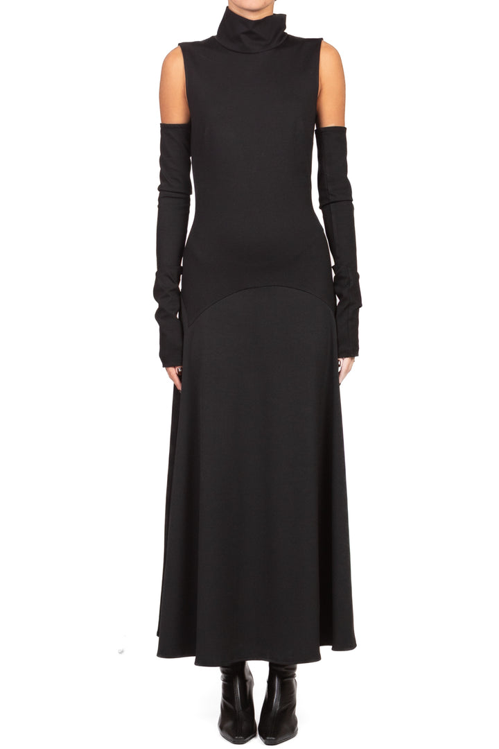 Imperial - Abito lungo svasato con manicotti Art. AFRBKXN