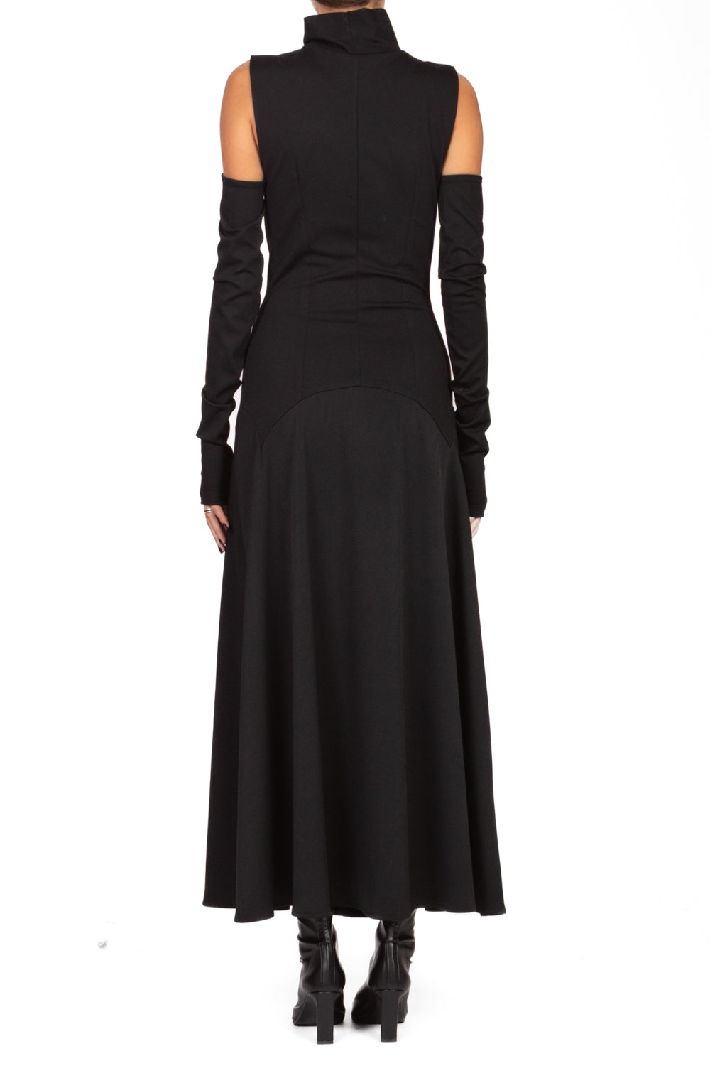 Imperial - Abito lungo svasato con manicotti Art. AFRBKXN