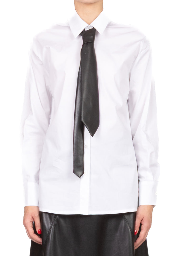 Tensione In - Camicia con cravatta ecopelle Art. 26C1335