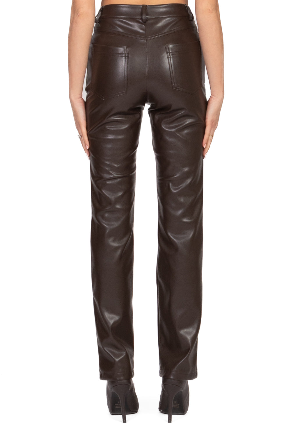 Tensione In - Pantalone ecopelle gamba dritta Art. 225202