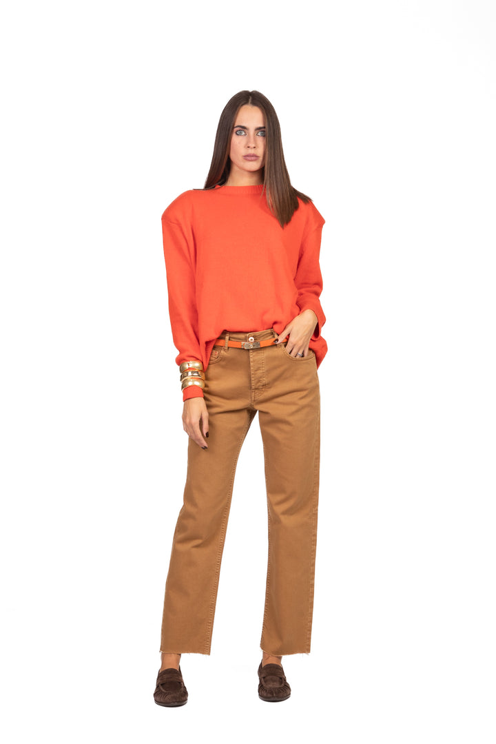 Tensione In - Maglia over con spalline Art. W5HMJ60A359