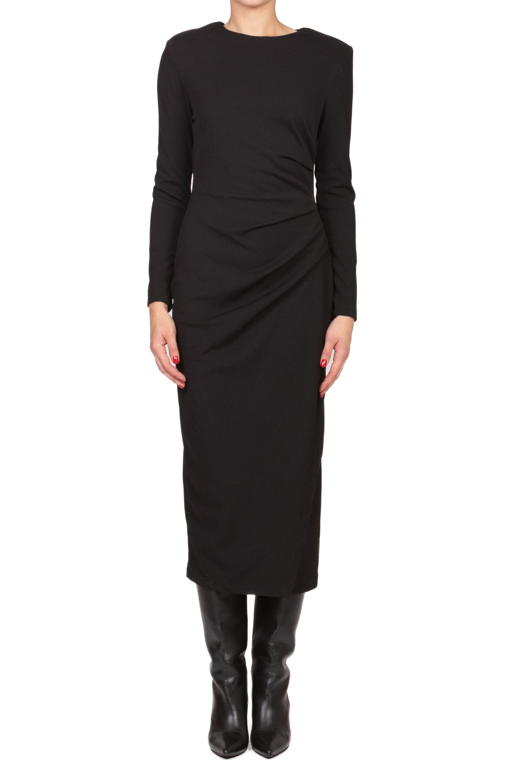 Tensione In - Abito lungo con drappeggio Art. FW250089