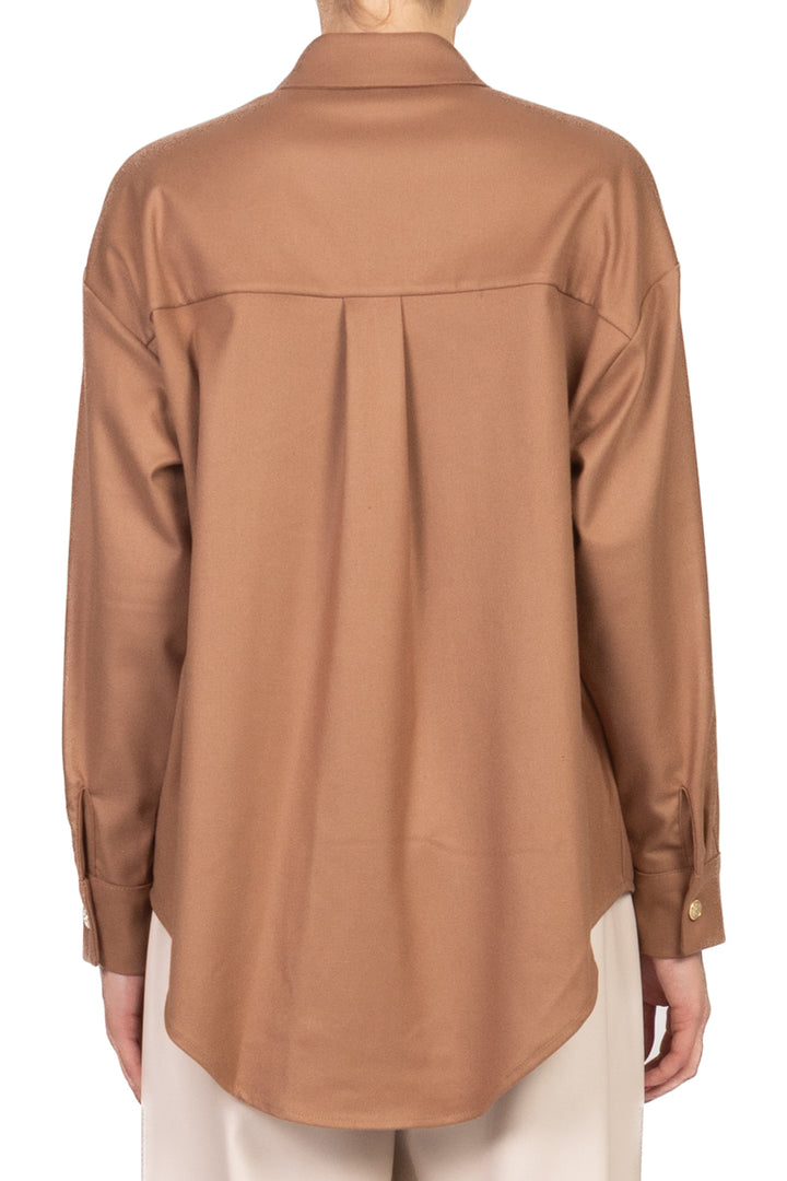 Tensione In - Camicia over con bottoni oro Art. 26C1361