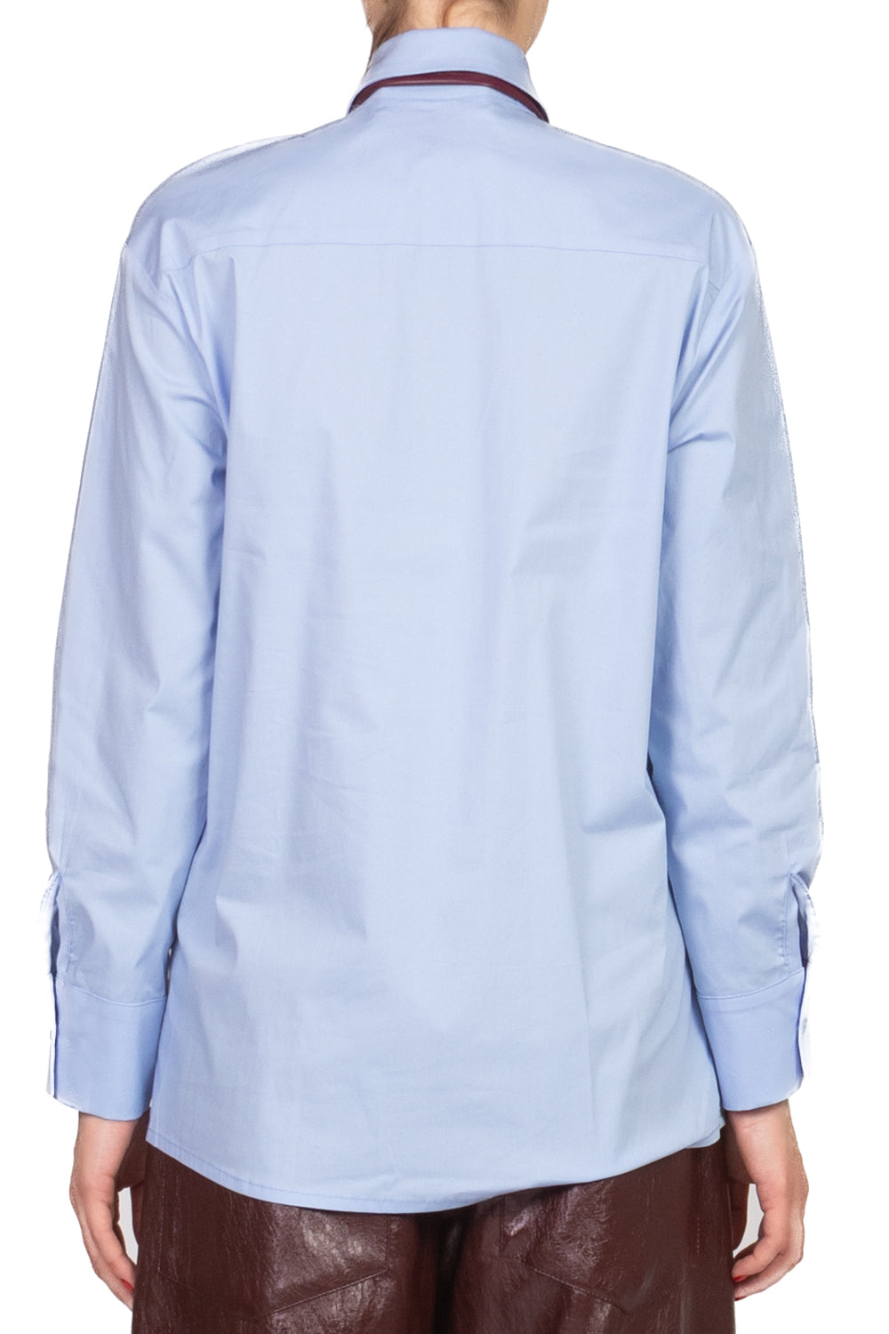 Tensione In - Camicia con cravatta ecopelle Art. 26C1335