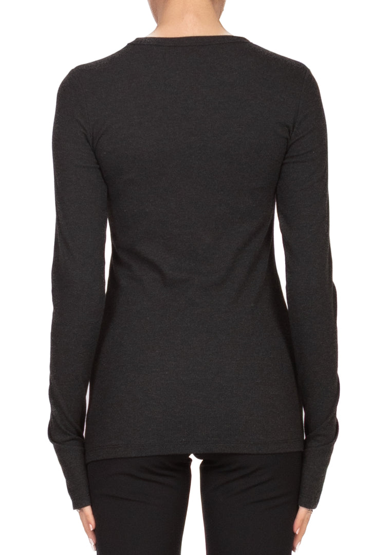 Vicolo - Maglia coste girocollo Art. 22200F