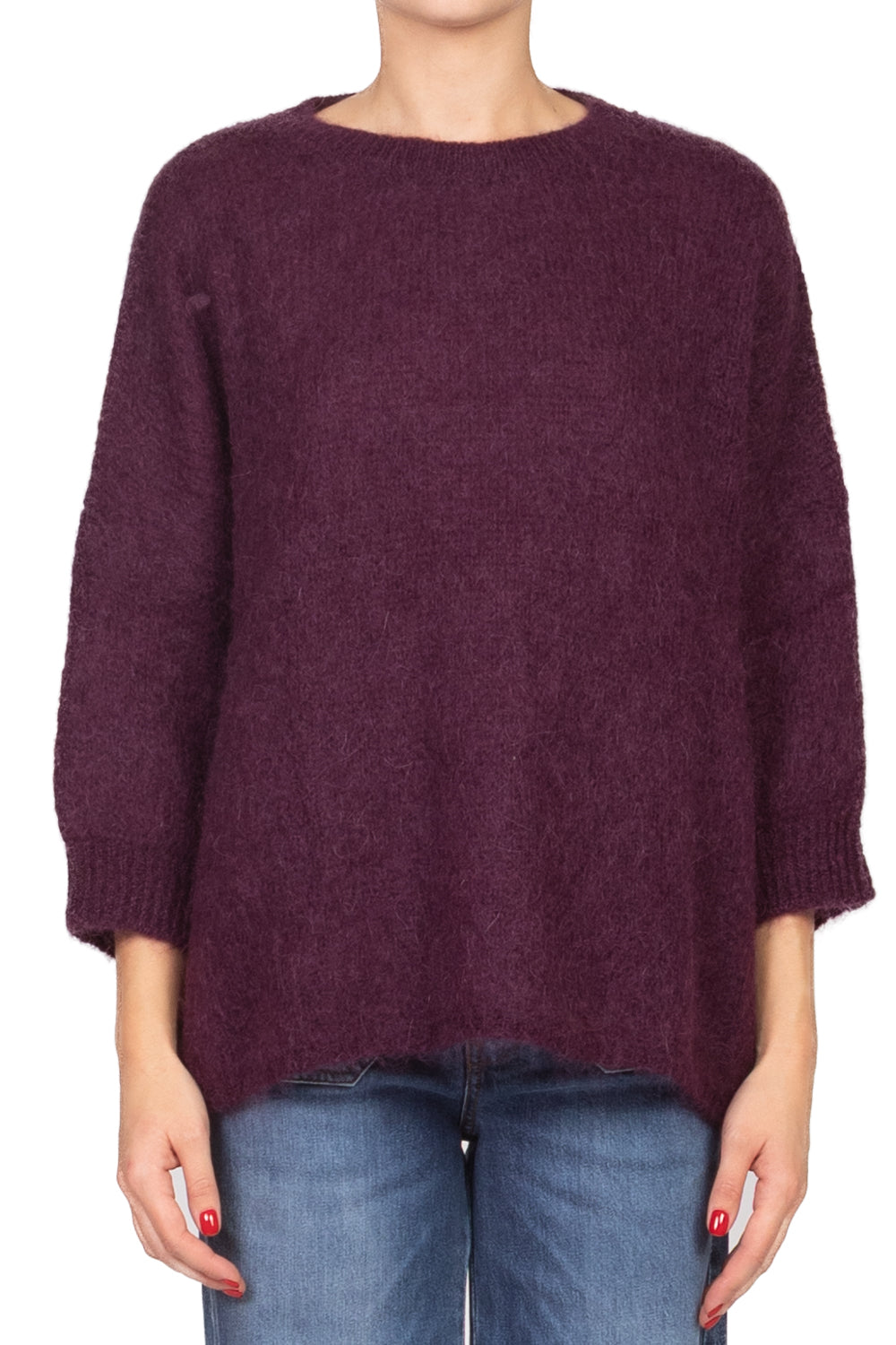 Vicolo - Maglia mohair over manica 3/4 Art. 55167F