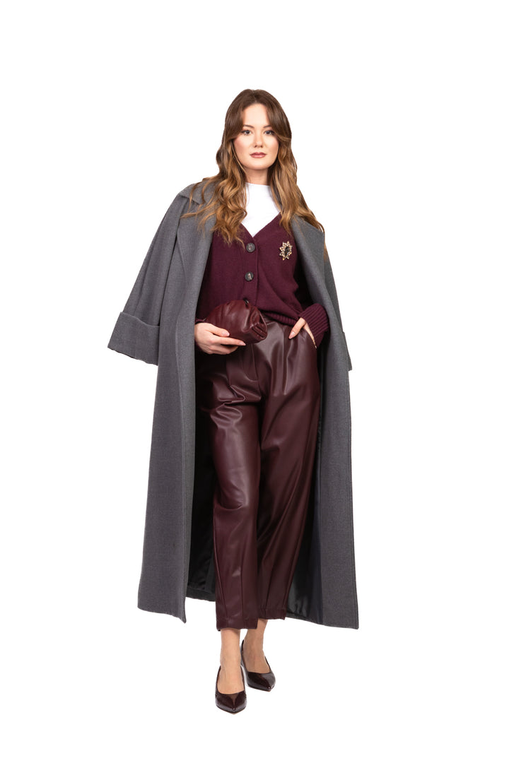 Dixie - Cappotto lungo manica 3/4 Art. K845Y022