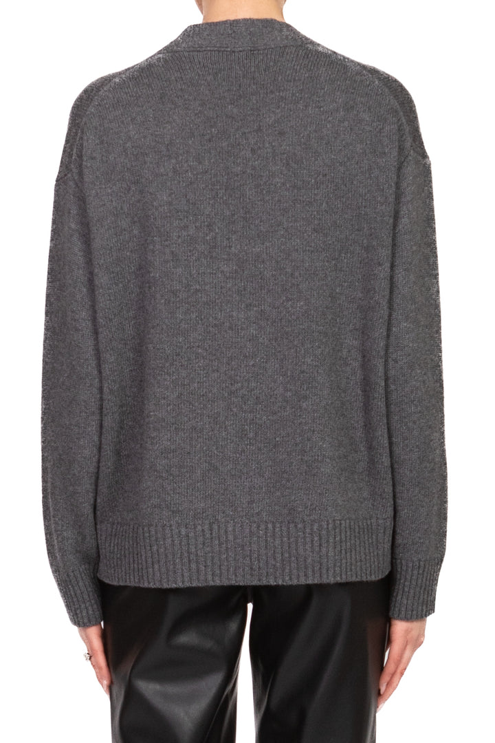 Motel - Cardigan scollo v con spilla Art. D82076