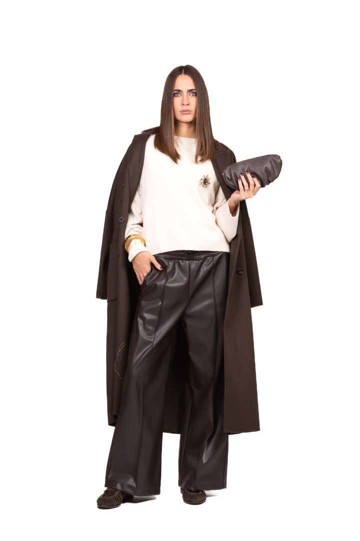 Motel - Maglia con spalline e spilla Art. D80965/SPILLA