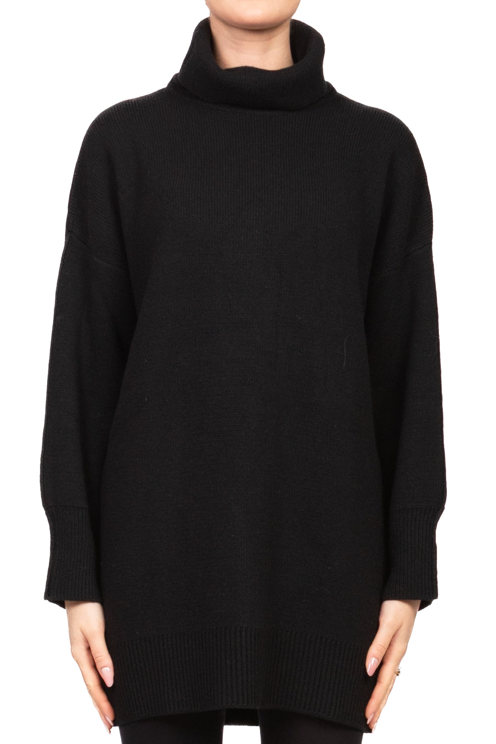 Vicolo - Maxi maglia collo alto Art. 77311F