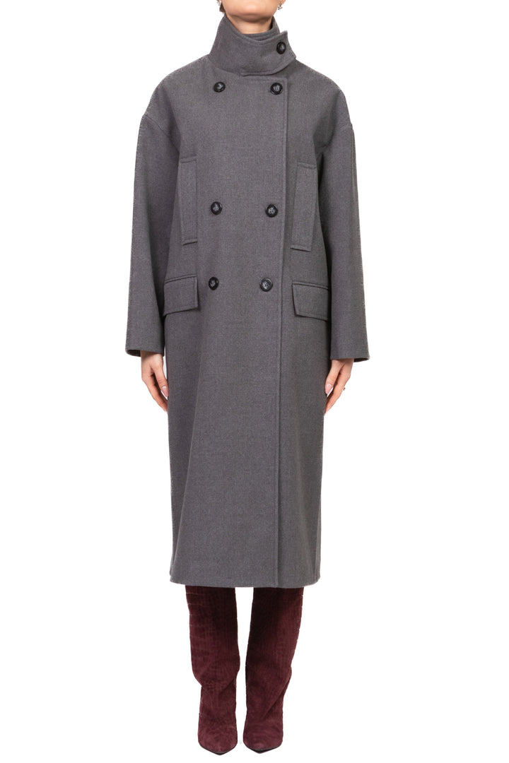 Vicolo - Cappotto lungo con colletto Art. TF1795