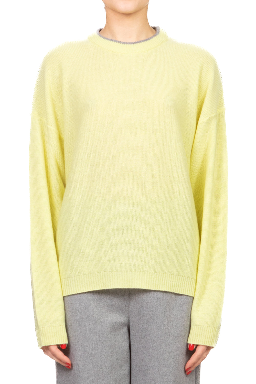 Vicolo - Maglia girocollo contrasto Art. 77345F