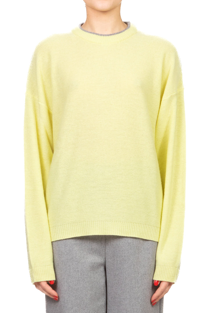 Vicolo - Maglia girocollo contrasto Art. 77345F