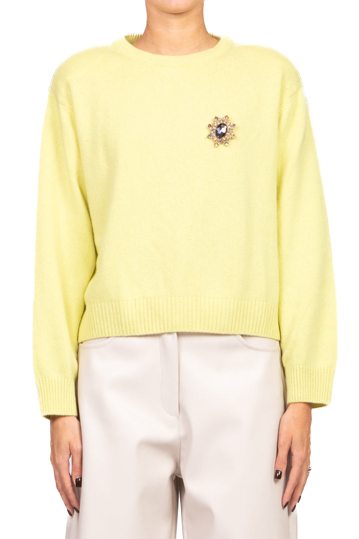 Motel - Maglia con spalline e spilla Art. D80965/SPILLA