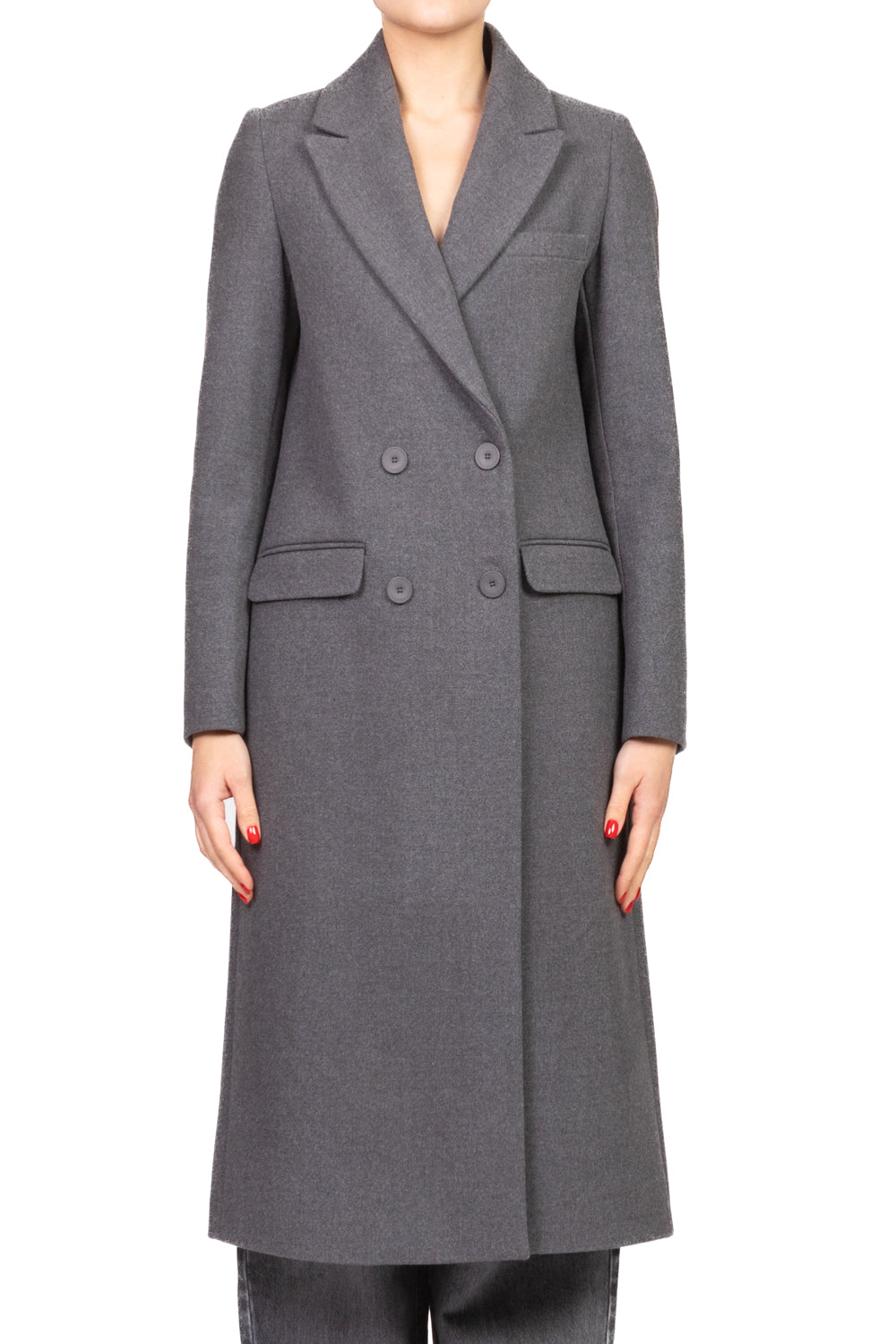 Vicolo - Cappotto lungo doppio petto Art. TF1796