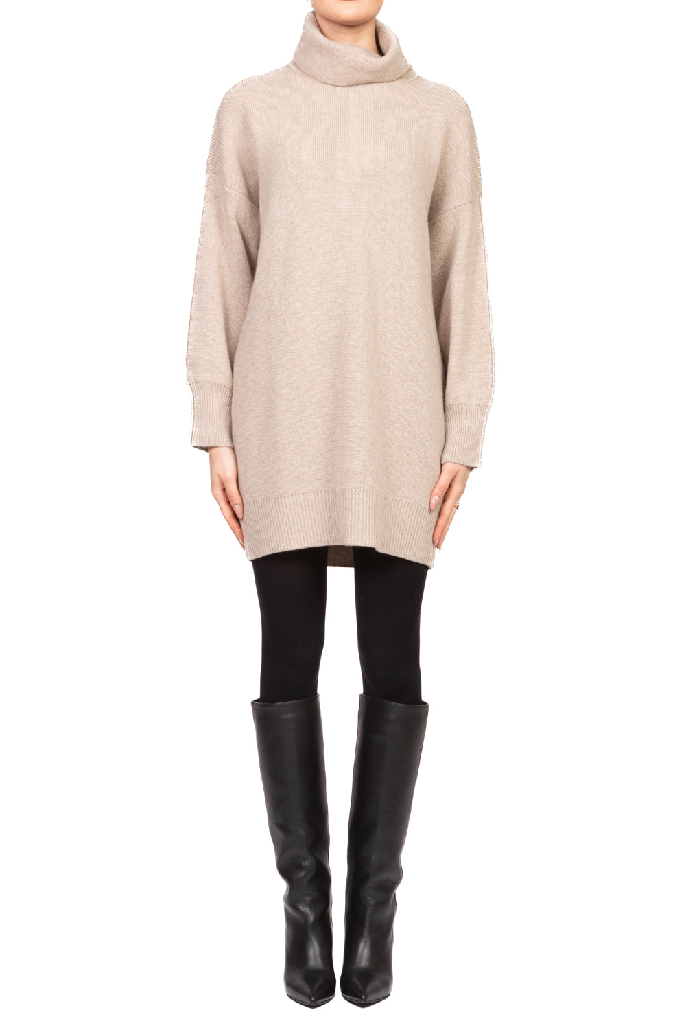 Vicolo - Maxi maglia collo alto Art. 77311F