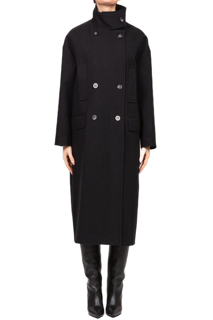 Vicolo - Cappotto lungo con colletto Art. TF1795