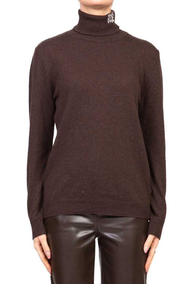 Vicolo - Maglia collo alto con logo Art. 22210F