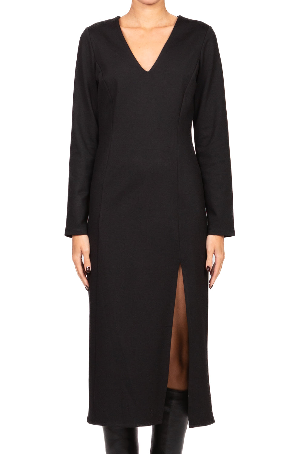 Vicolo - Abito lungo scollo v Art. TF2175