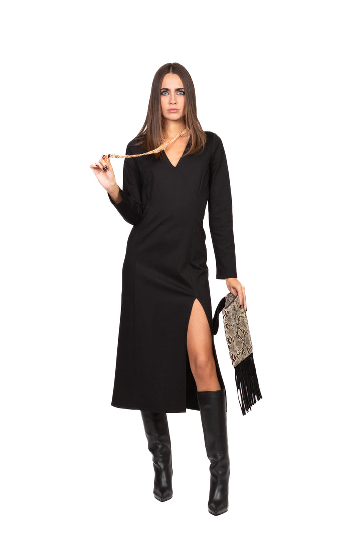 Vicolo - Abito lungo scollo v Art. TF2175