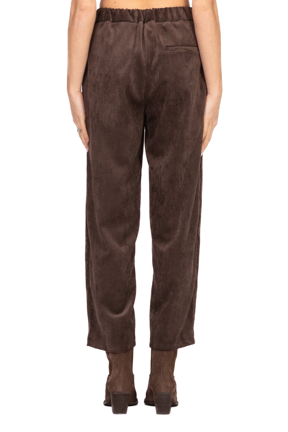 Vicolo - Pantalone carrot velluto coste Art. TF2099