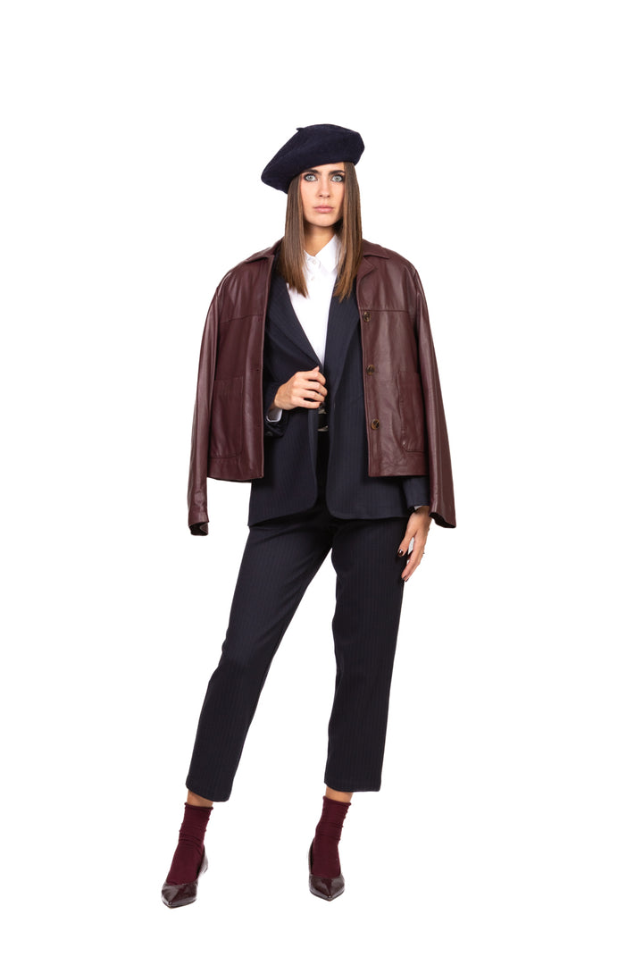 Tensione In - Giacca gessata punto milano Art. 26B1546