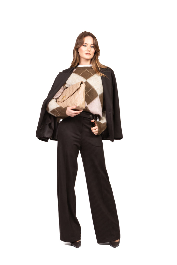 Tensione In - Maglia rombi filo lurex Art. D80998