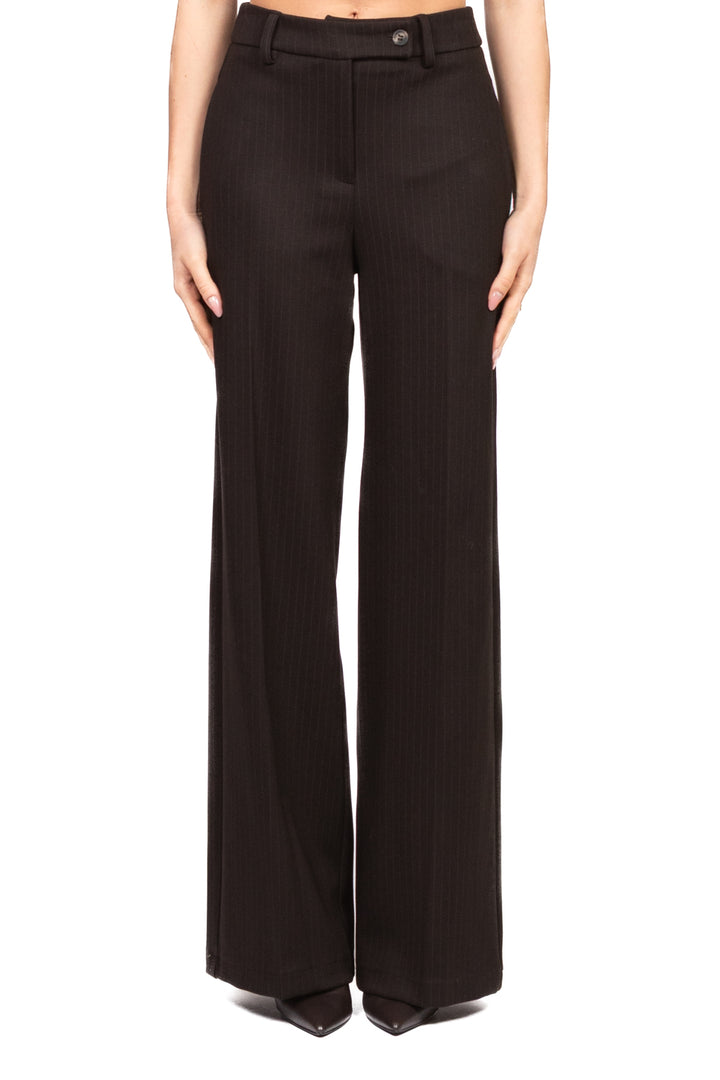 Tensione In - Pantalone palazzo gessato Art. 26P1547