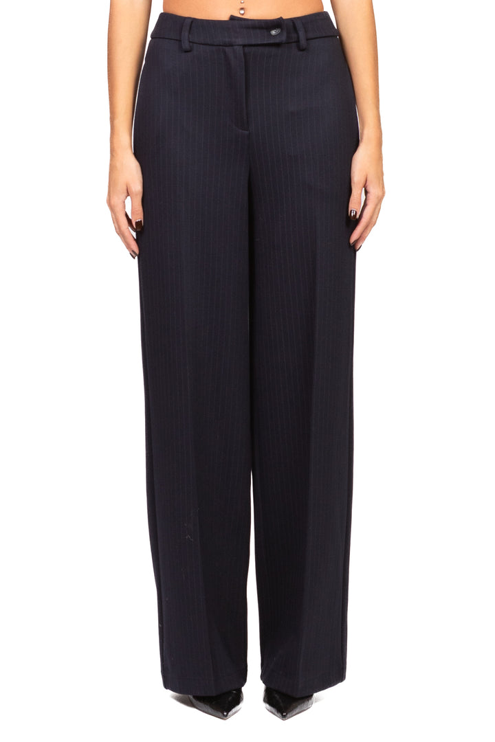 Tensione In - Pantalone palazzo gessato Art. 26P1547