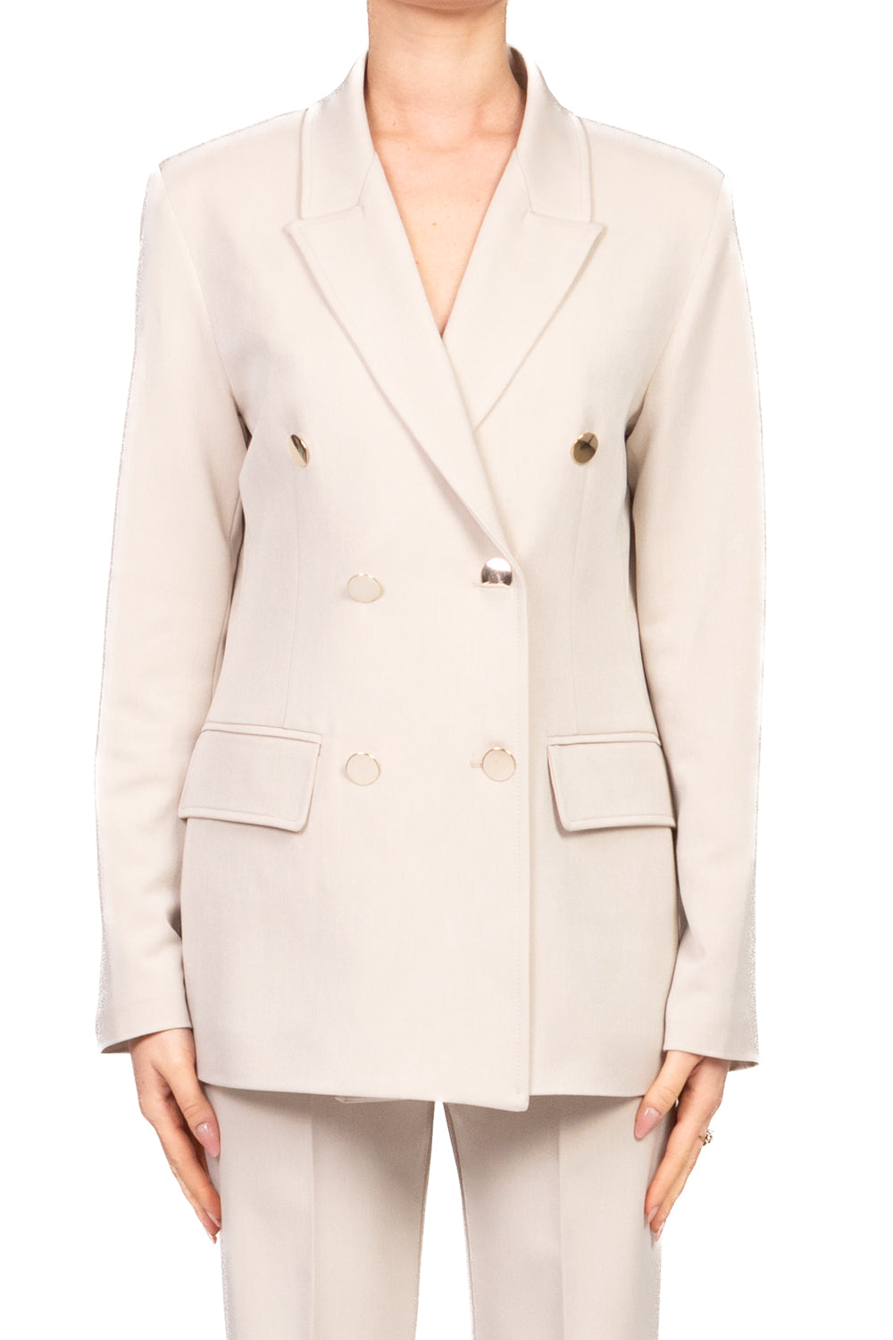 Tensione In - Giacca doppio petto con bottoni oro Art. 38018