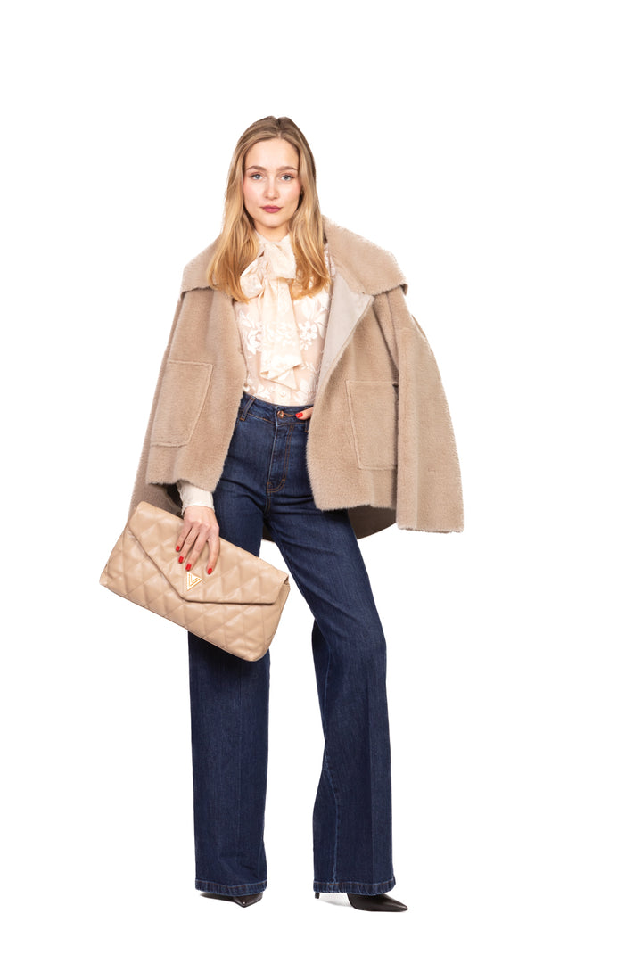 Tensione In - Camicia ricamo floreale con fusciacca Art. 38115