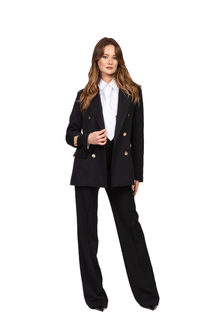 Tensione In - Pantalone liscio gamba dritta Art. 38019