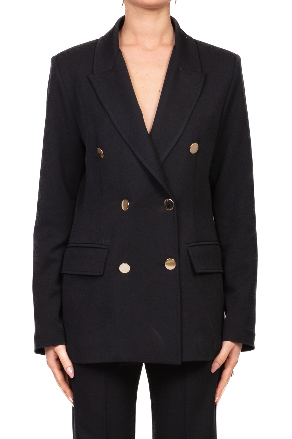 Tensione In - Giacca doppio petto con bottoni oro Art. 38018