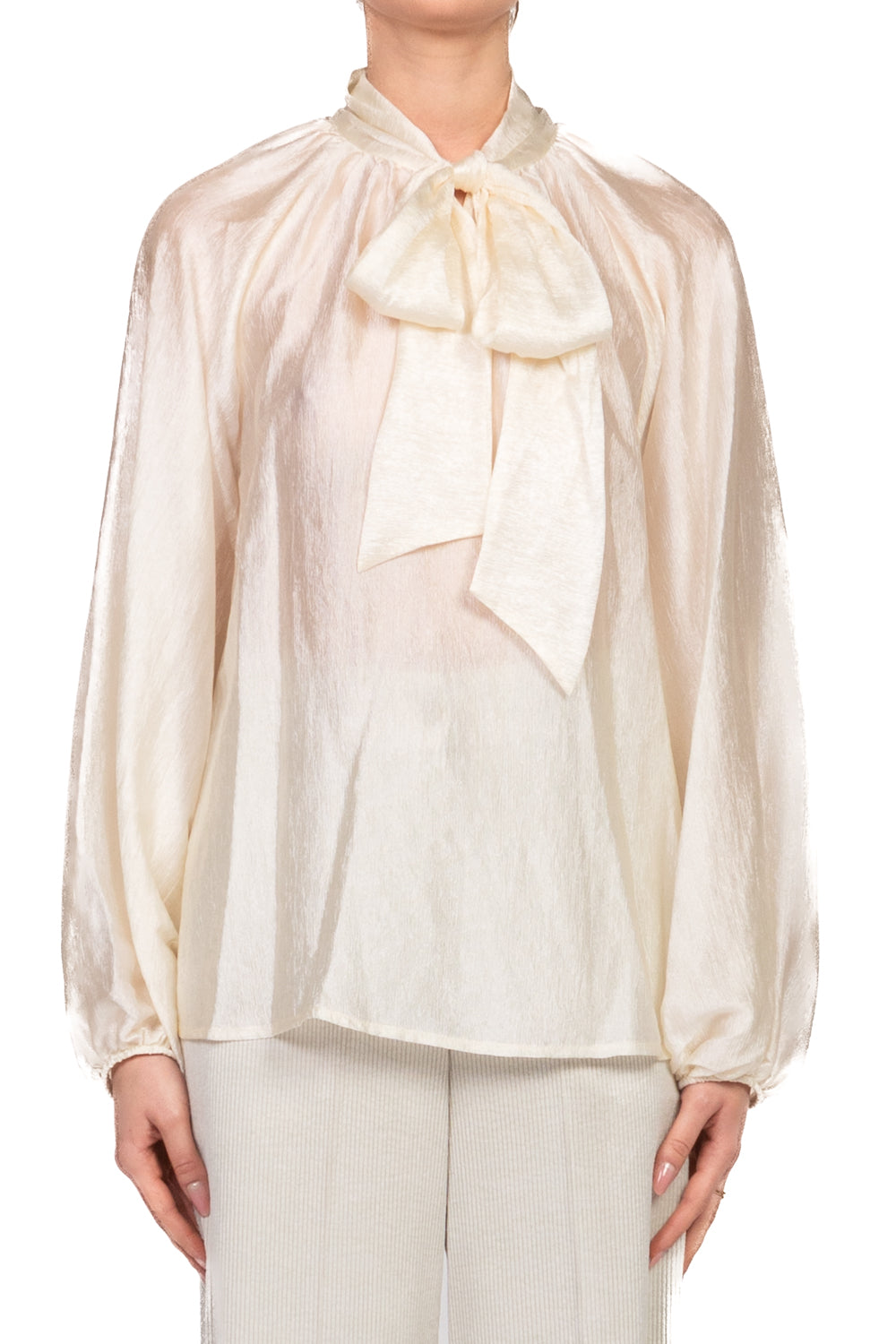Tensione In - Blusa con fiocco Art. 38087
