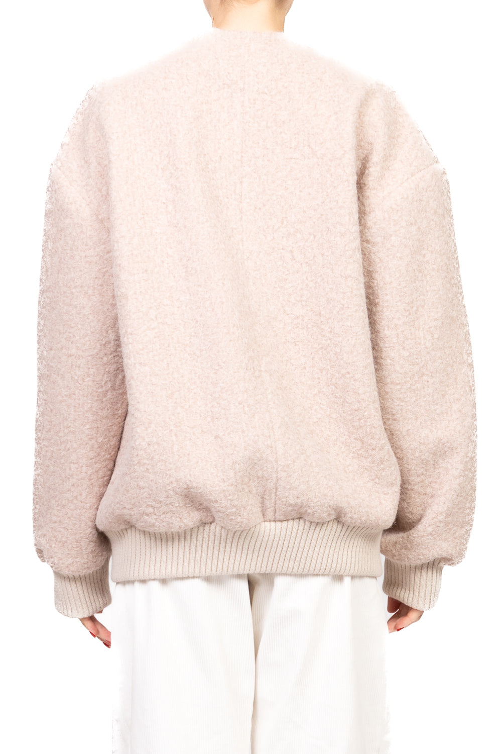 Tensione In - Bomber bouclé scollo v Art. 26B1601