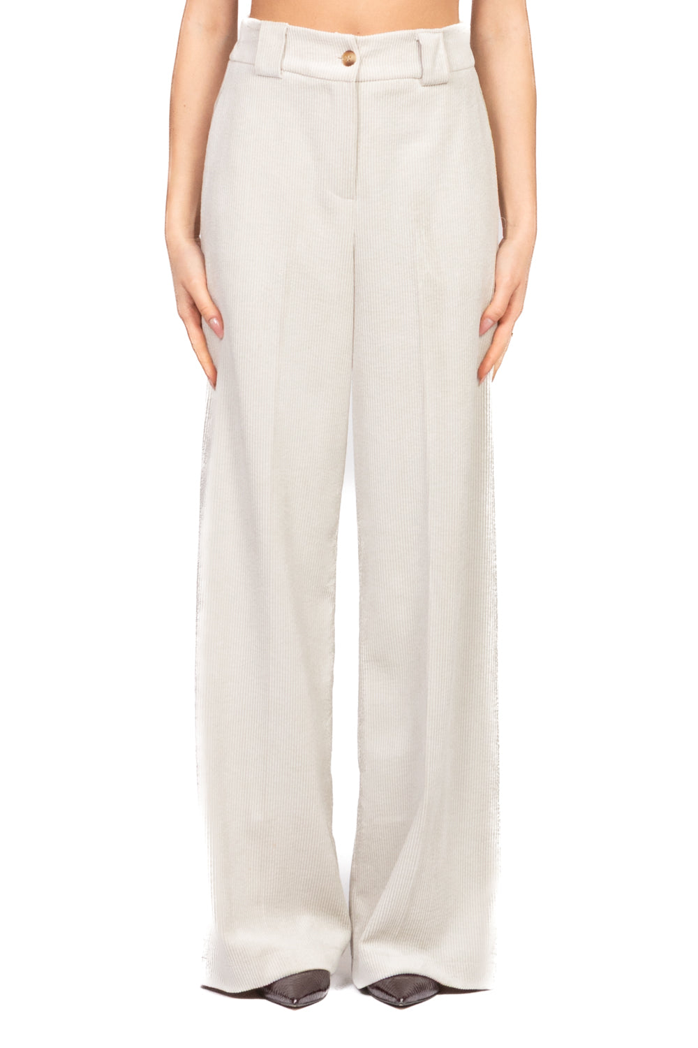 Tensione In - Pantalone palazzo velluto a coste Art. 26P1577