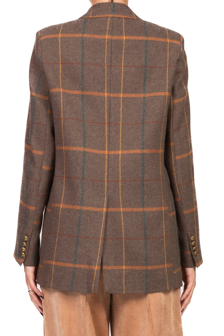 Tensione In - Giacca quadri doppio petto Art. W25JB34