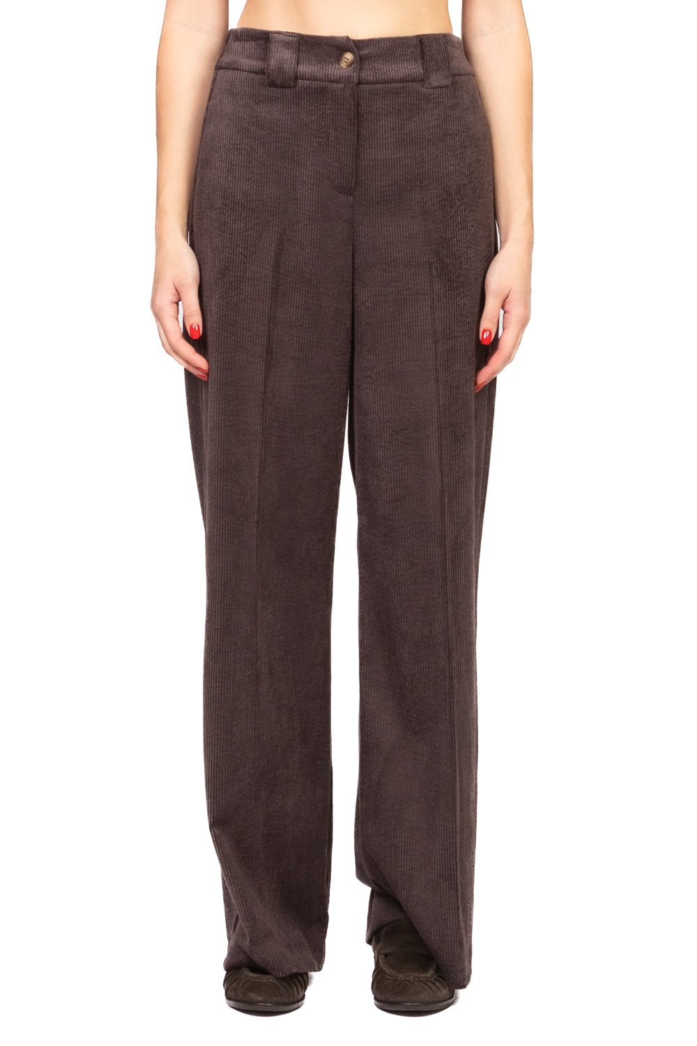 Tensione In - Pantalone palazzo velluto a coste Art. 26P1577