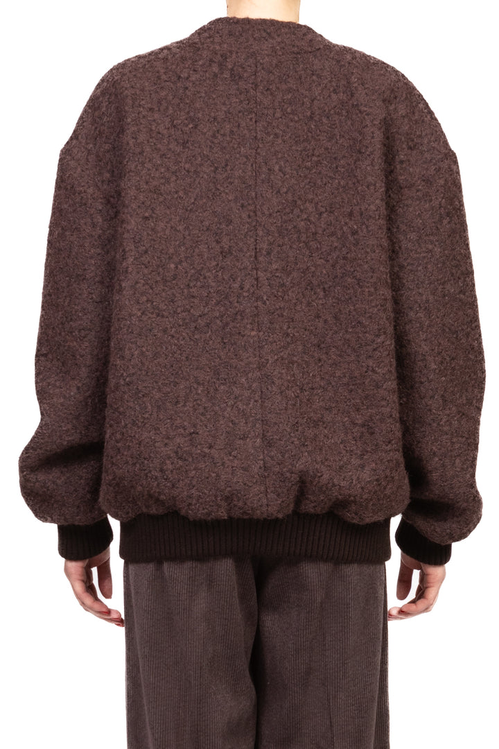 Tensione In - Bomber bouclé scollo v Art. 26B1601