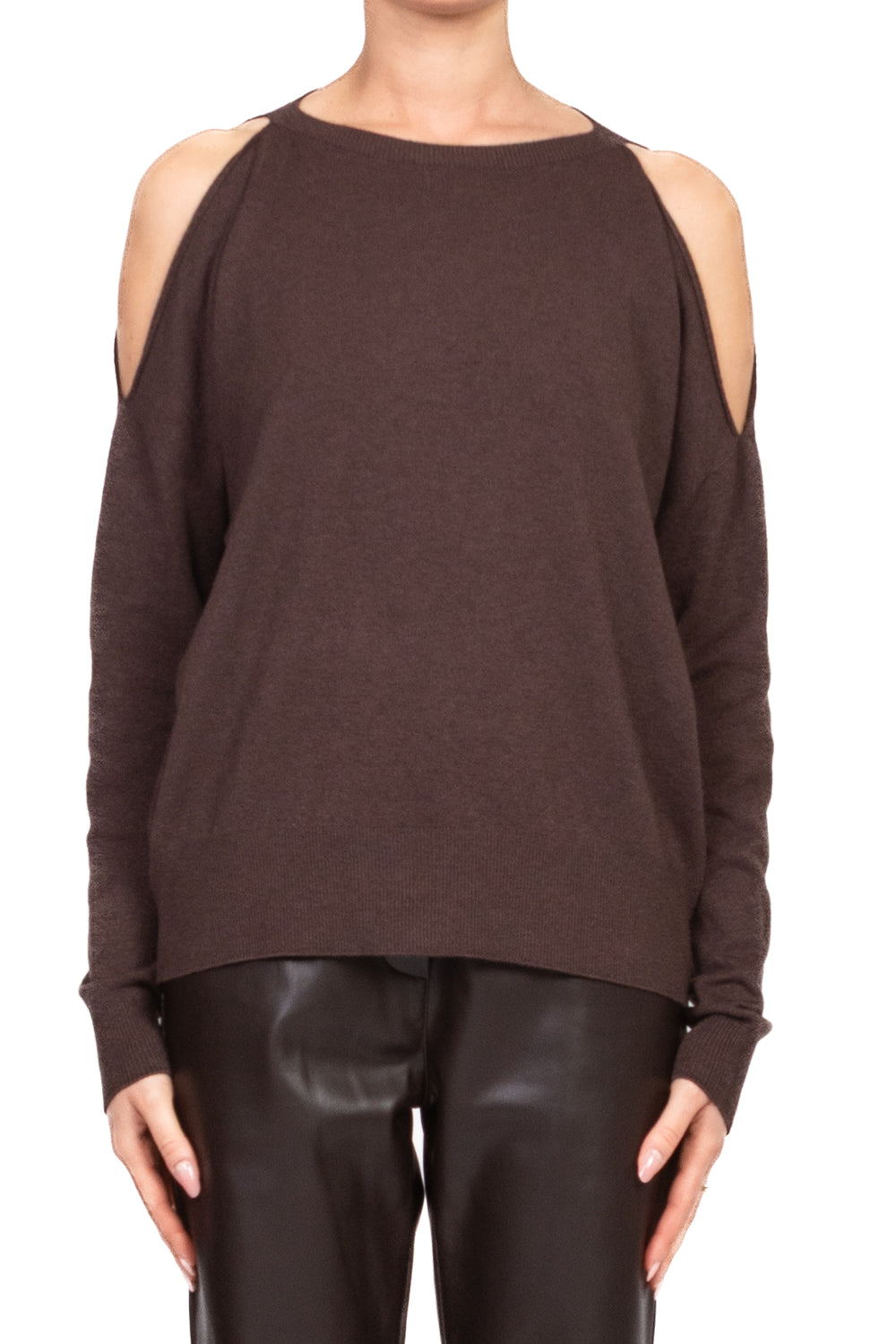 Vicolo - Maglia girocollo cut out Art. 22213F